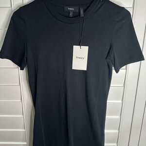 Theory Jet Black Classic Tee
